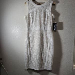 Jax Overlay Midi Dress Sleeveless